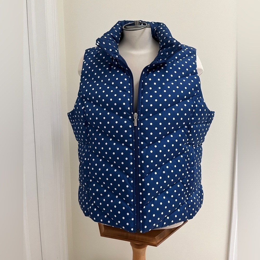 Lands end puffer vest  ladies size X-Large petite